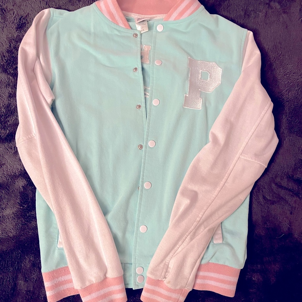 PUSHEEN Pastel Varsity Jacket